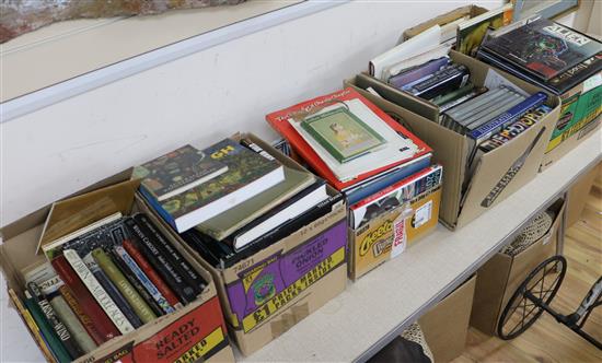 A large collection of Art books including photography, printing and art related subjects